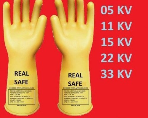 Electrical Gloves 30 KV PPE - Bangladesh